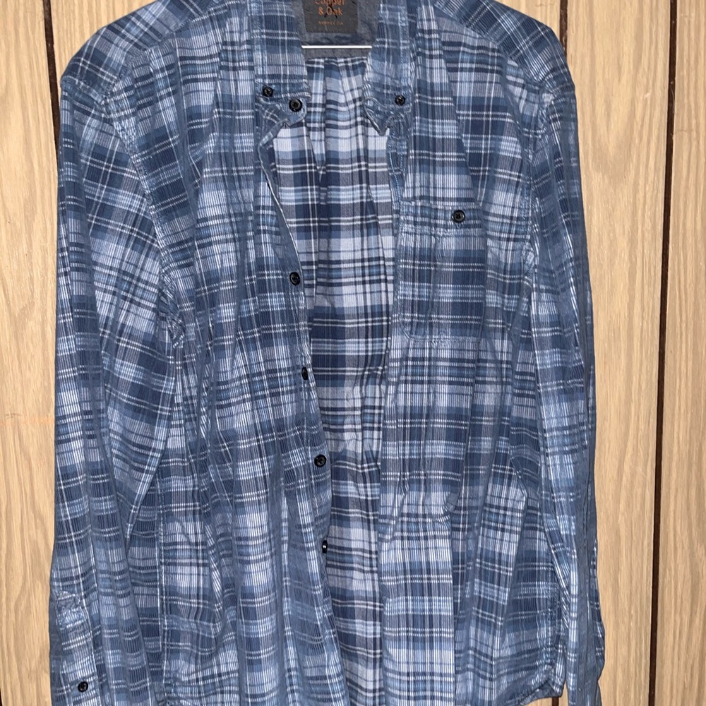 Legacy Blue Checkered Shirt